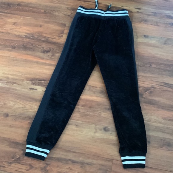 Champion, corduroy, black, joggers, extra small - Picture 4 of 6